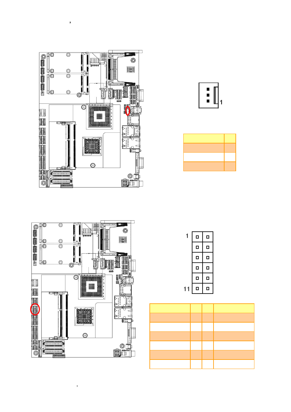 Cpu fan connector (cpu_fan), Audio connector (jaudio) | Avalue EBM-PNV User Manual | Page 32 / 79