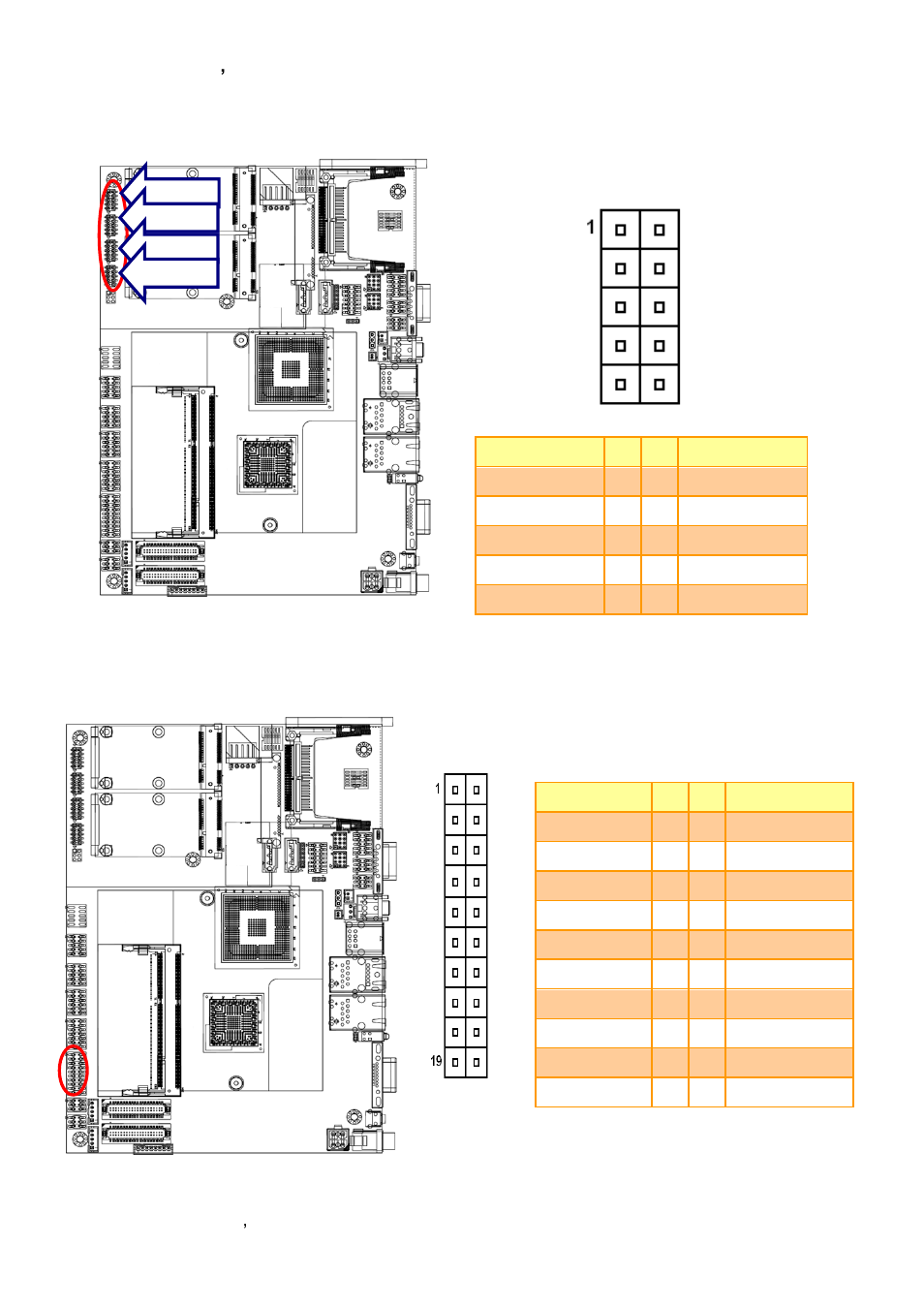 General purpose i/o connector (jdio), 19 general purpose i/o connector (jdio) | Avalue EBM-PNV User Manual | Page 34 / 79