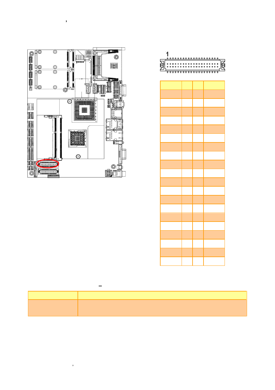 Lvds connector (jlvds1), Signal description – lvds connecter (jlvds), 1 signal description – lvds connecter (jlvds) | Avalue EBM-PNV User Manual | Page 36 / 79