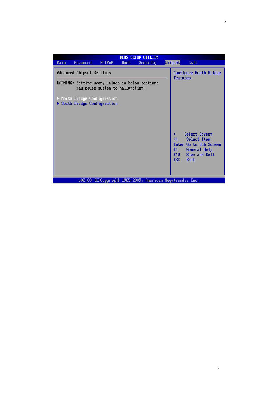 Advanced chipset settings | Avalue EBM-PNV User Manual | Page 63 / 79