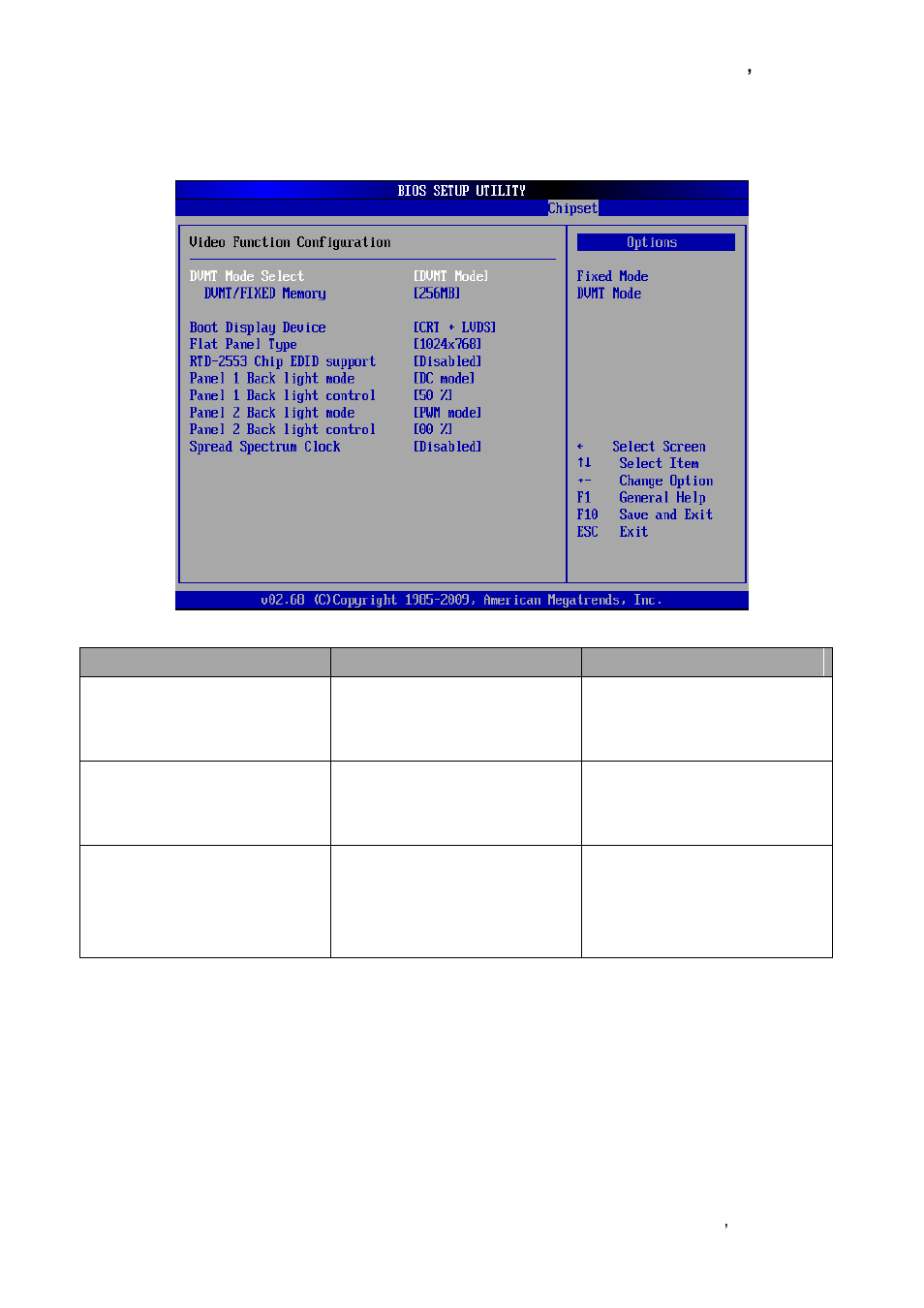 Video function configuration | Avalue EBM-PNV User Manual | Page 65 / 79