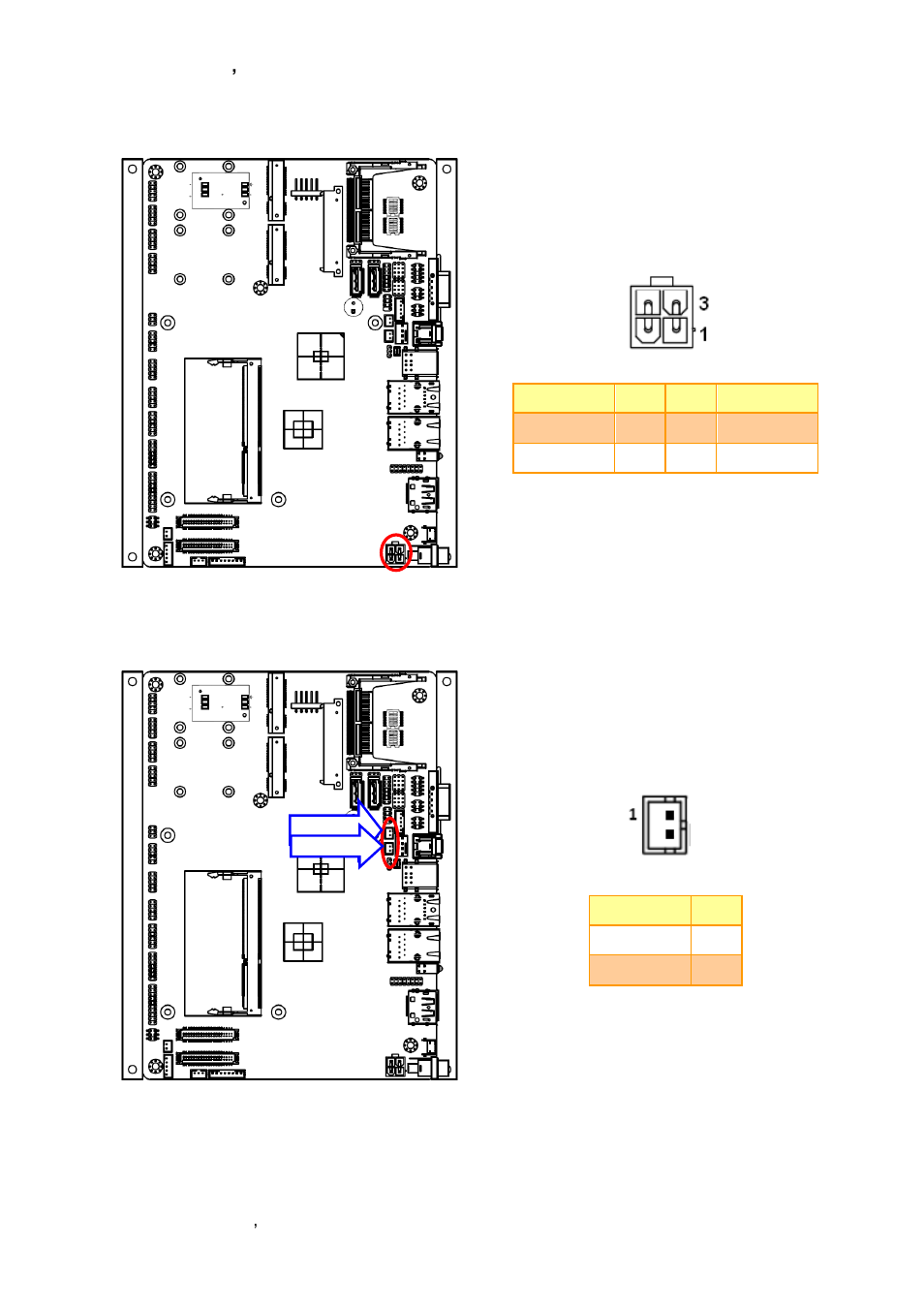 Power connector (pwr2), Serial ata power connector (s_pwr1 / s_pwr2) | Avalue EBM-A50M User Manual | Page 28 / 79