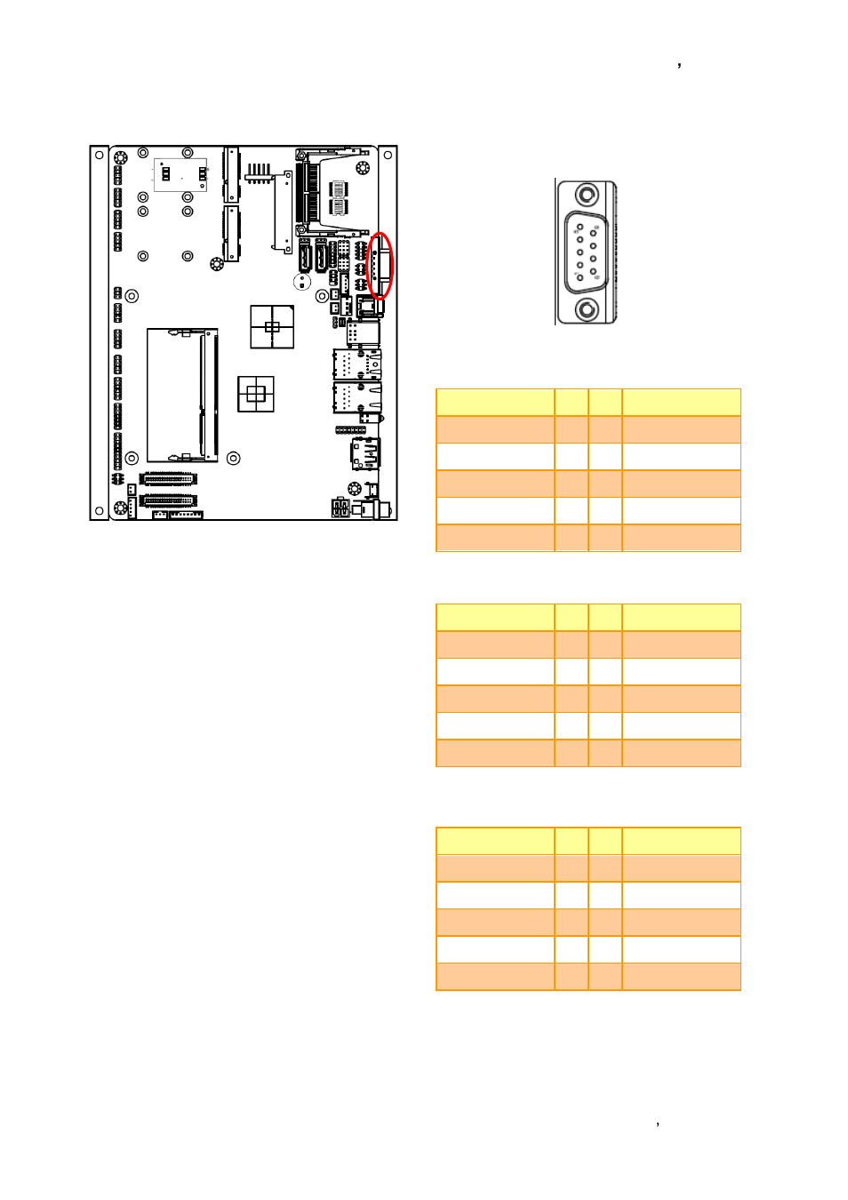 Serial port 1 connector (com1) | Avalue EBM-A50M User Manual | Page 31 / 79