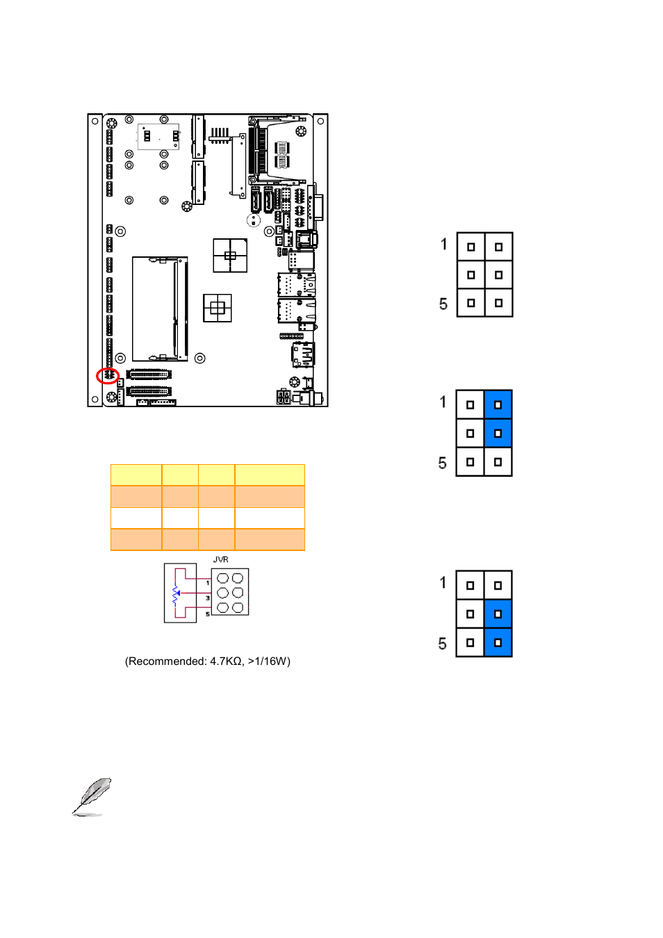 Lcd backlight brightness adjustment (jvr) | Avalue EBM-A50M User Manual | Page 13 / 24