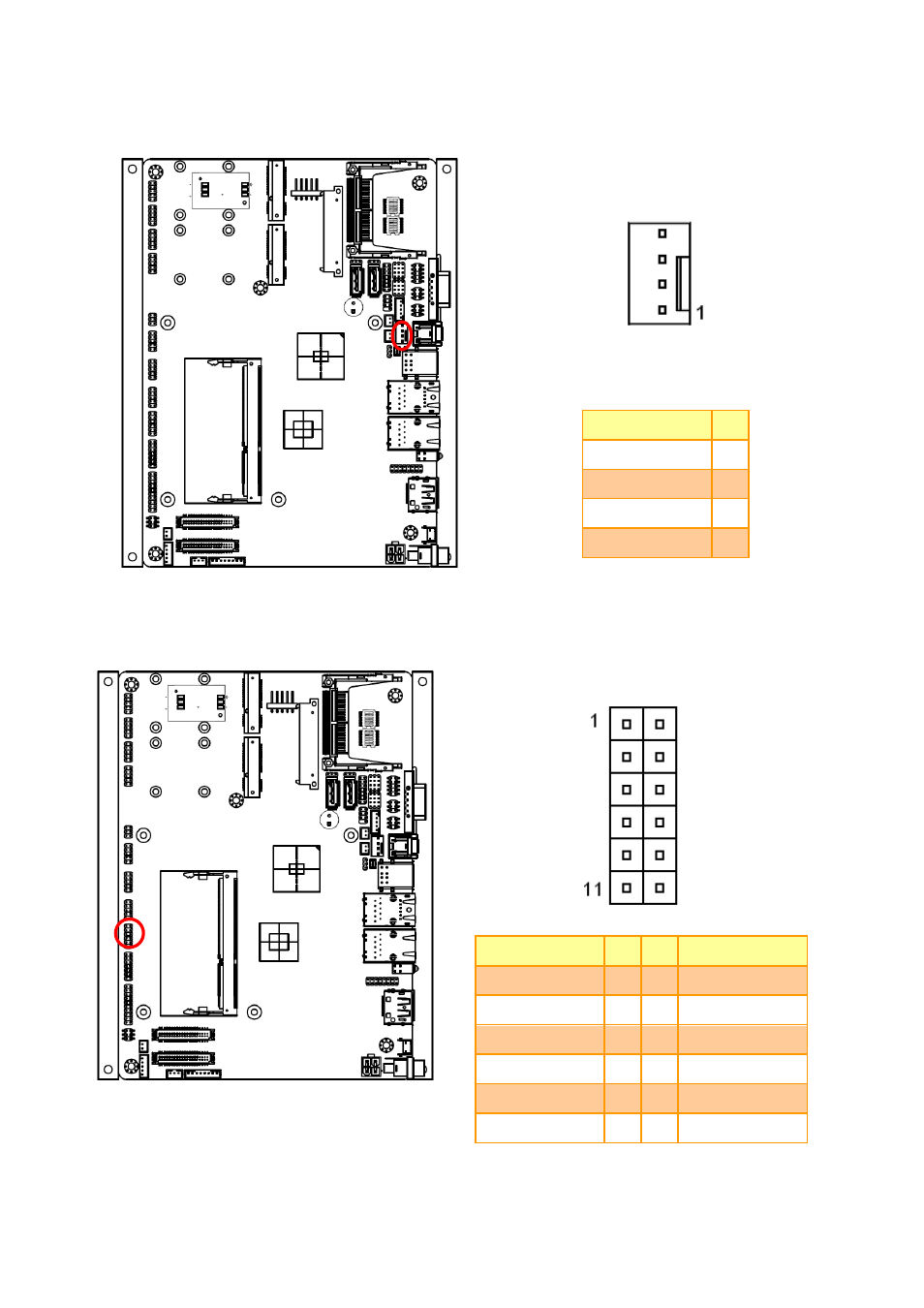 Cpu fan connector (cpu_fan), Audio connector (jaudio) | Avalue EBM-A50M User Manual | Page 18 / 24