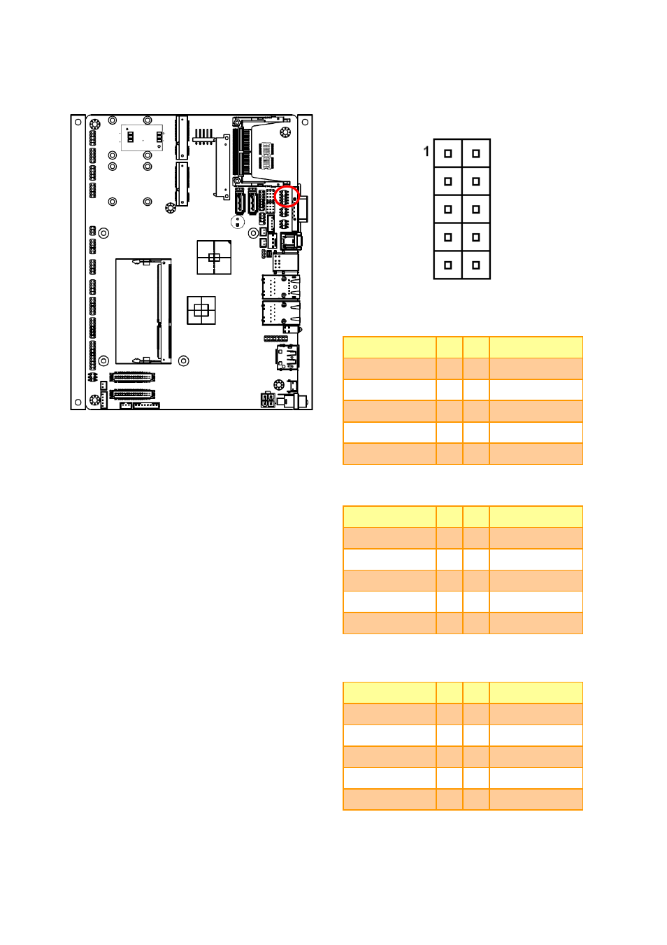 Serial port 2 connector (jcom2) | Avalue EBM-A50M User Manual | Page 19 / 24