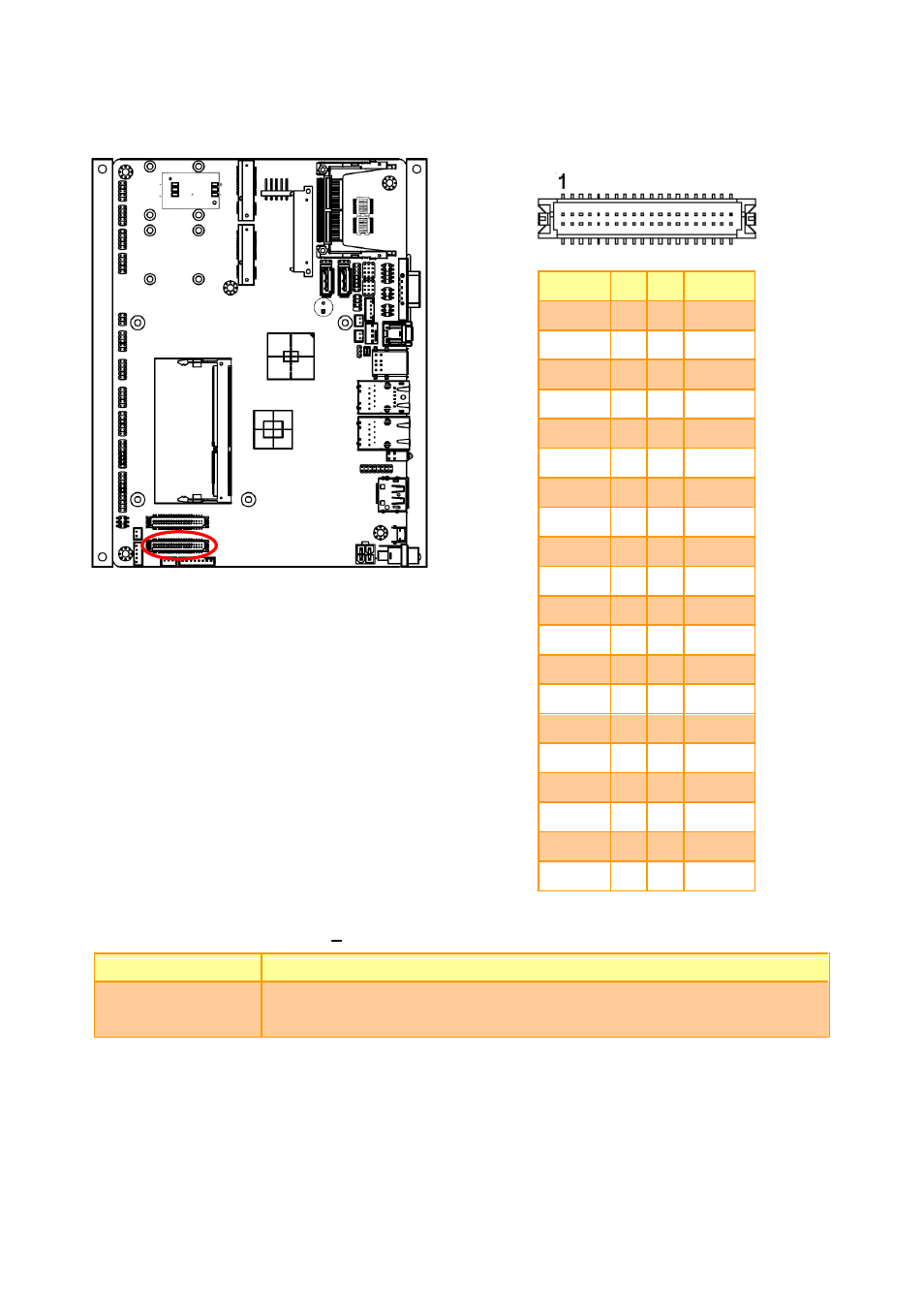 Lvds connector (jlvds1), Signal description – lvds connecter (jlvds), 1 signal description – lvds connecter (jlvds) | Avalue EBM-A50M User Manual | Page 21 / 24