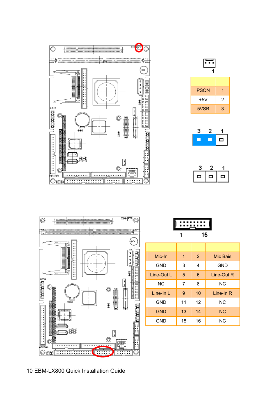Avalue EBM-LX800 User Manual | Page 10 / 24