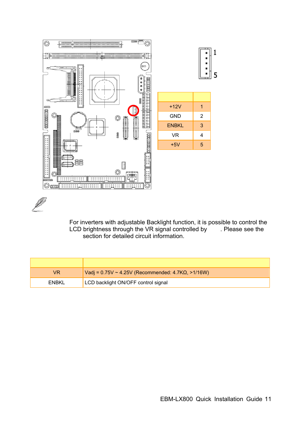 Avalue EBM-LX800 User Manual | Page 11 / 24