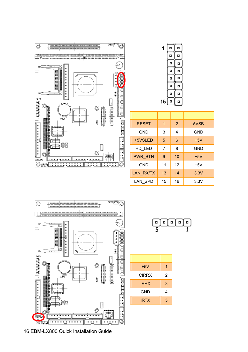 Avalue EBM-LX800 User Manual | Page 16 / 24