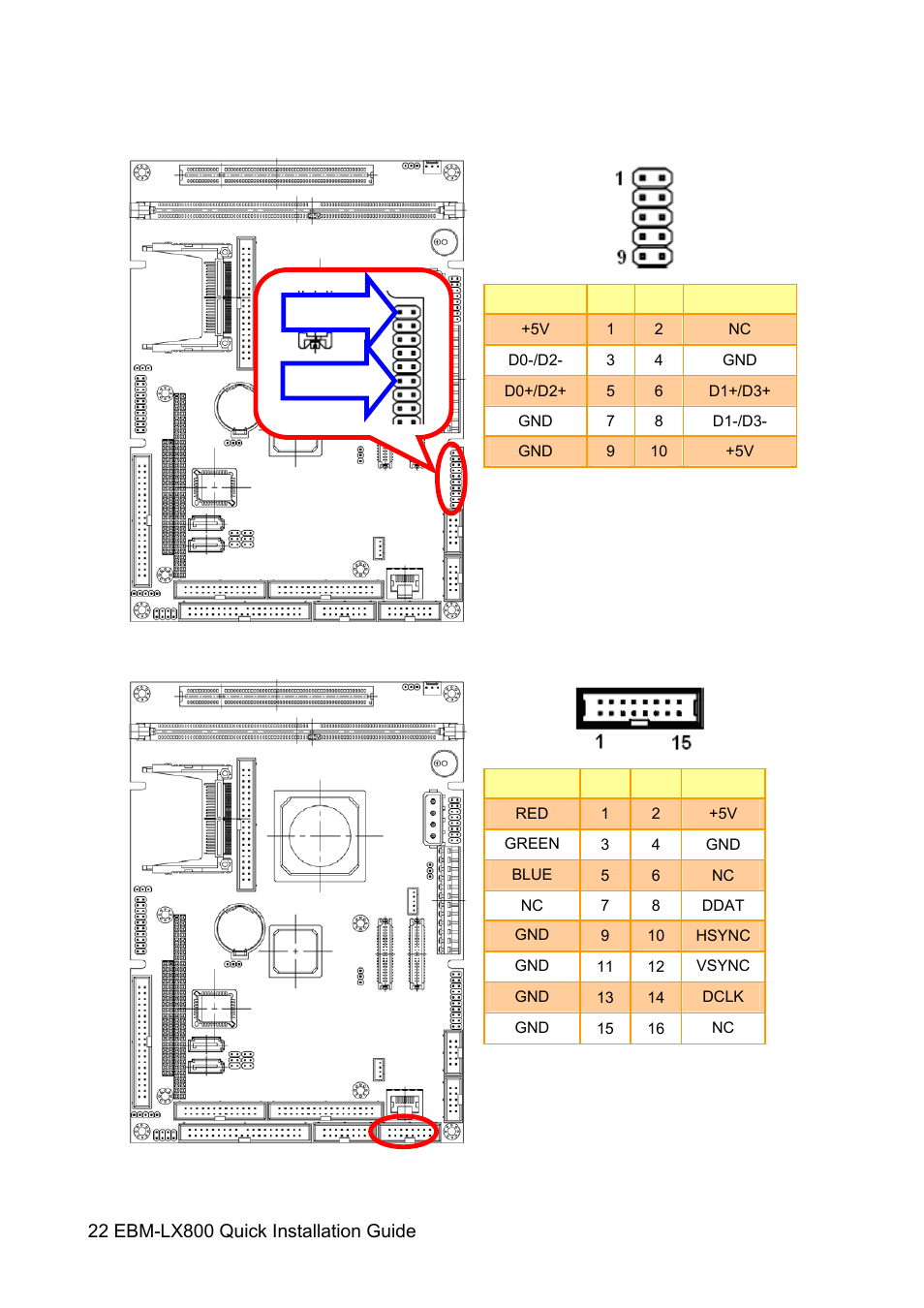 Avalue EBM-LX800 User Manual | Page 22 / 24