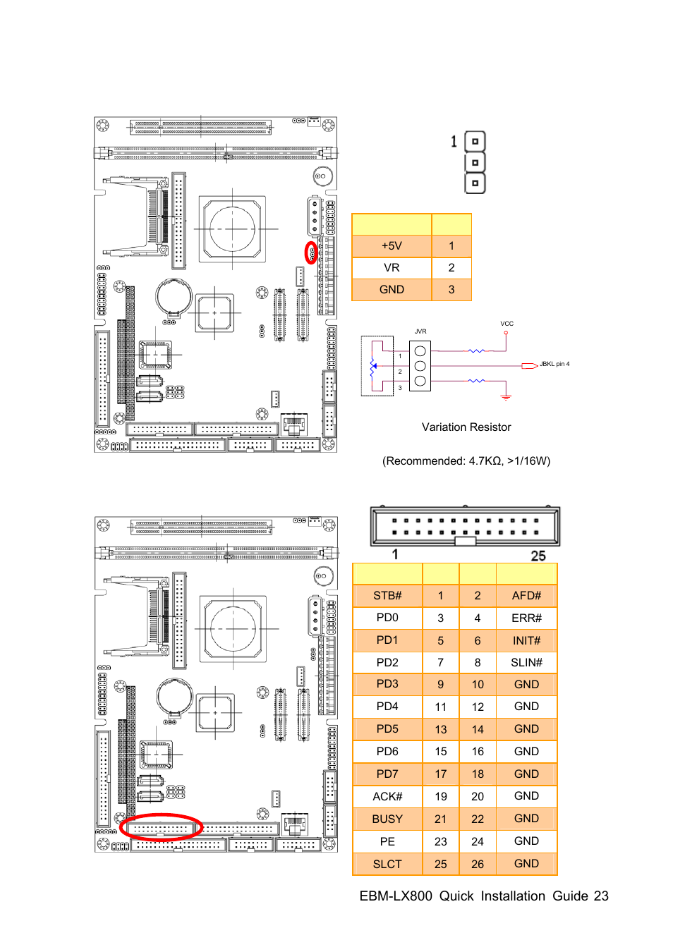 Avalue EBM-LX800 User Manual | Page 23 / 24