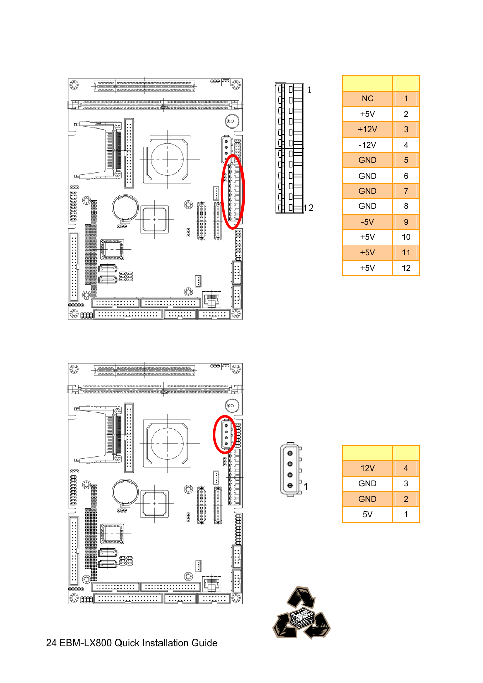 Avalue EBM-LX800 User Manual | Page 24 / 24