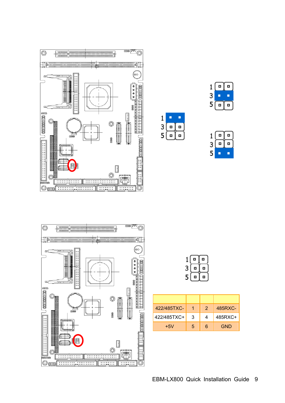 Avalue EBM-LX800 User Manual | Page 9 / 24