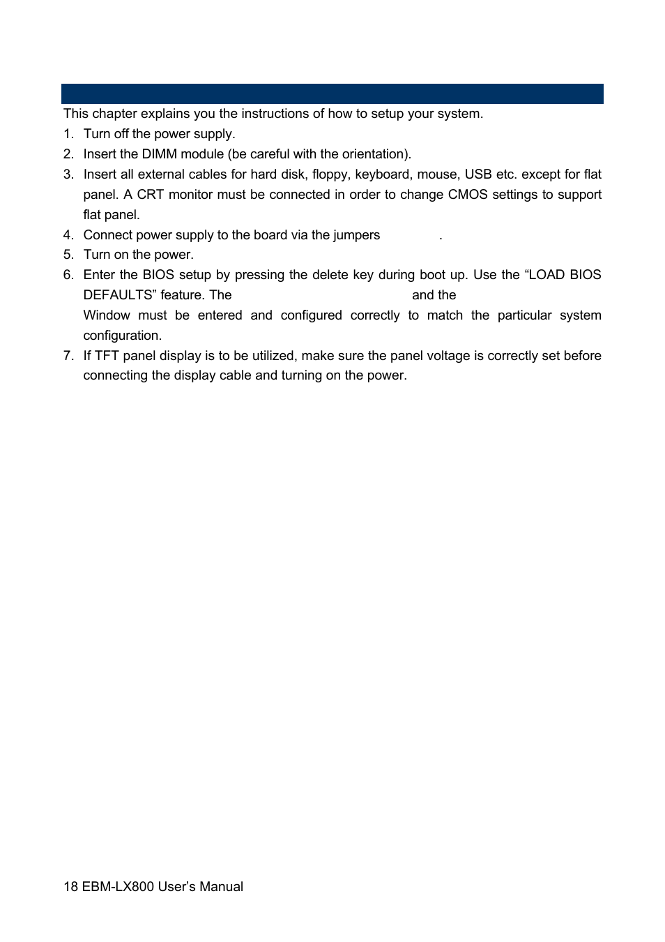 Avalue EBM-LX800 User Manual | Page 18 / 106