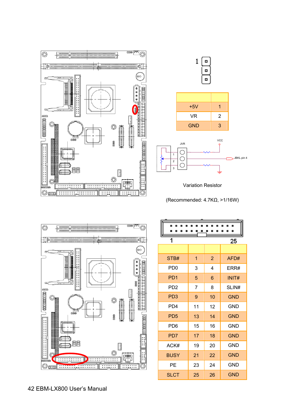 Avalue EBM-LX800 User Manual | Page 42 / 106