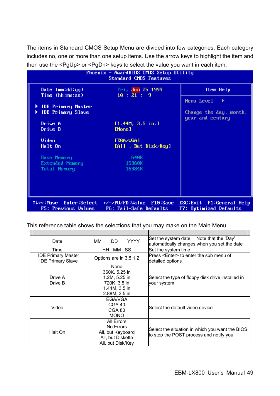 Avalue EBM-LX800 User Manual | Page 49 / 106