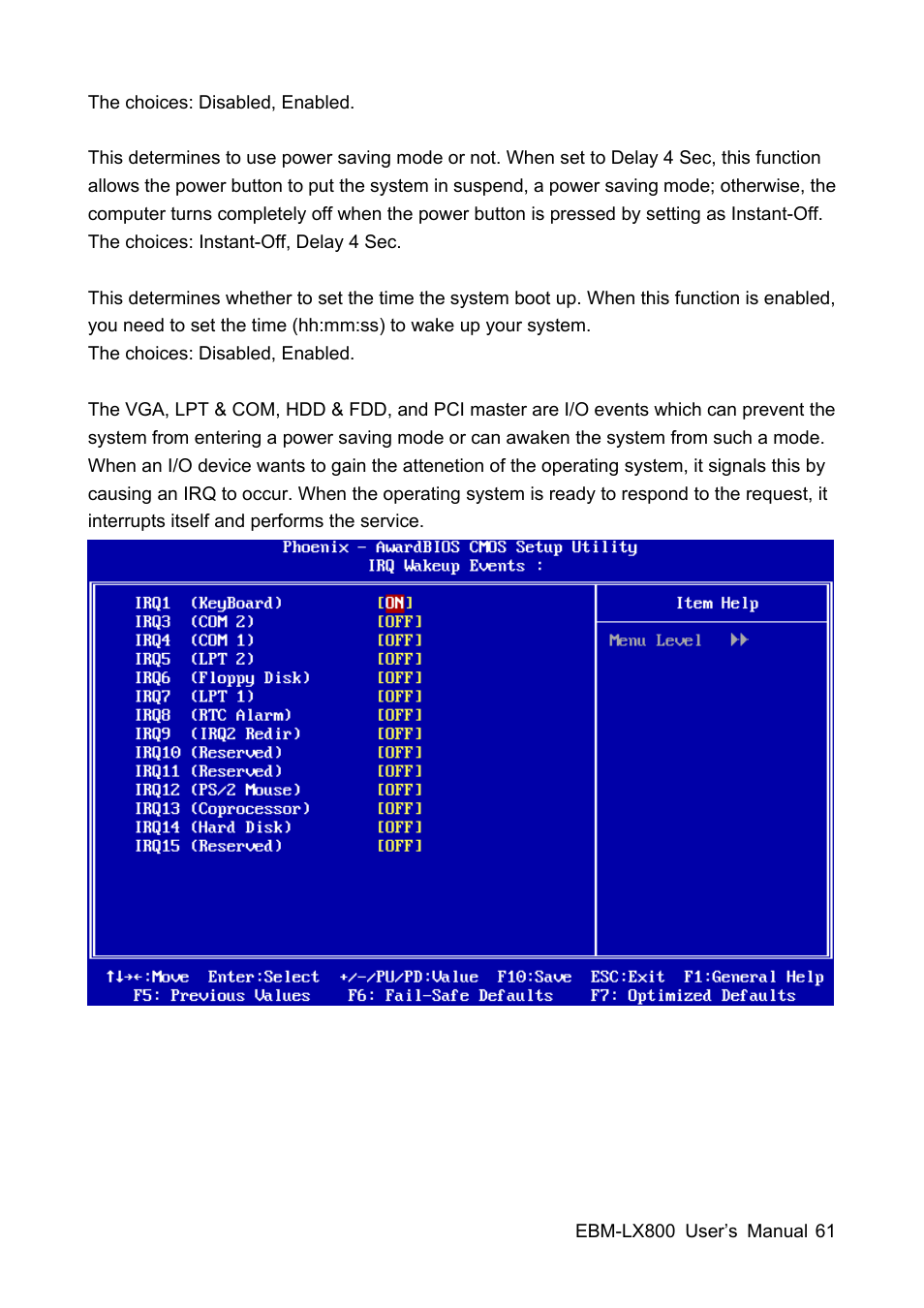 Avalue EBM-LX800 User Manual | Page 61 / 106