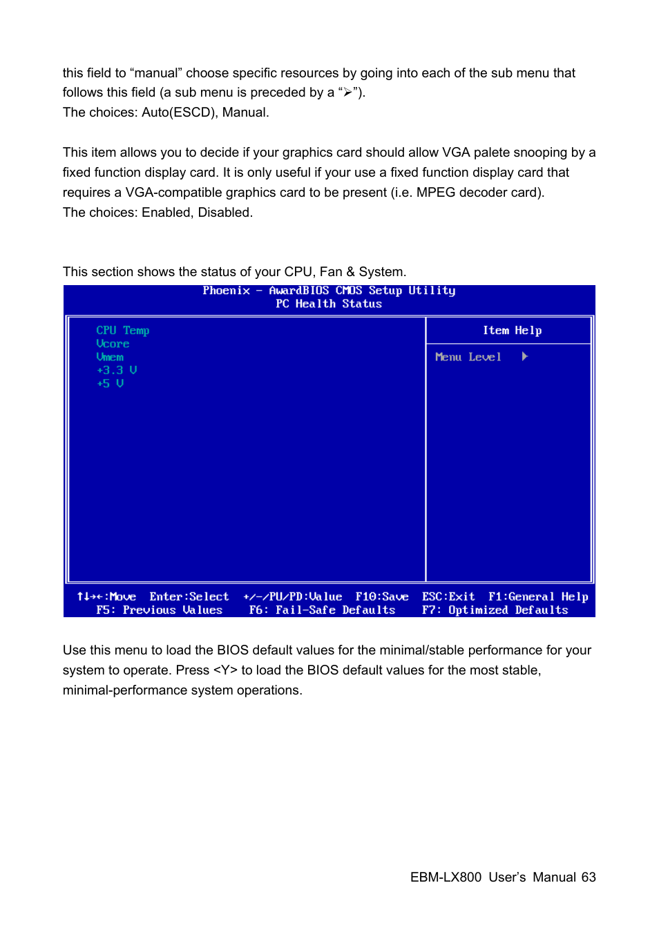 Avalue EBM-LX800 User Manual | Page 63 / 106