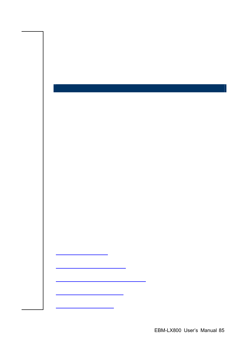 Appendix b: chipset introduction | Avalue EBM-LX800 User Manual | Page 85 / 106