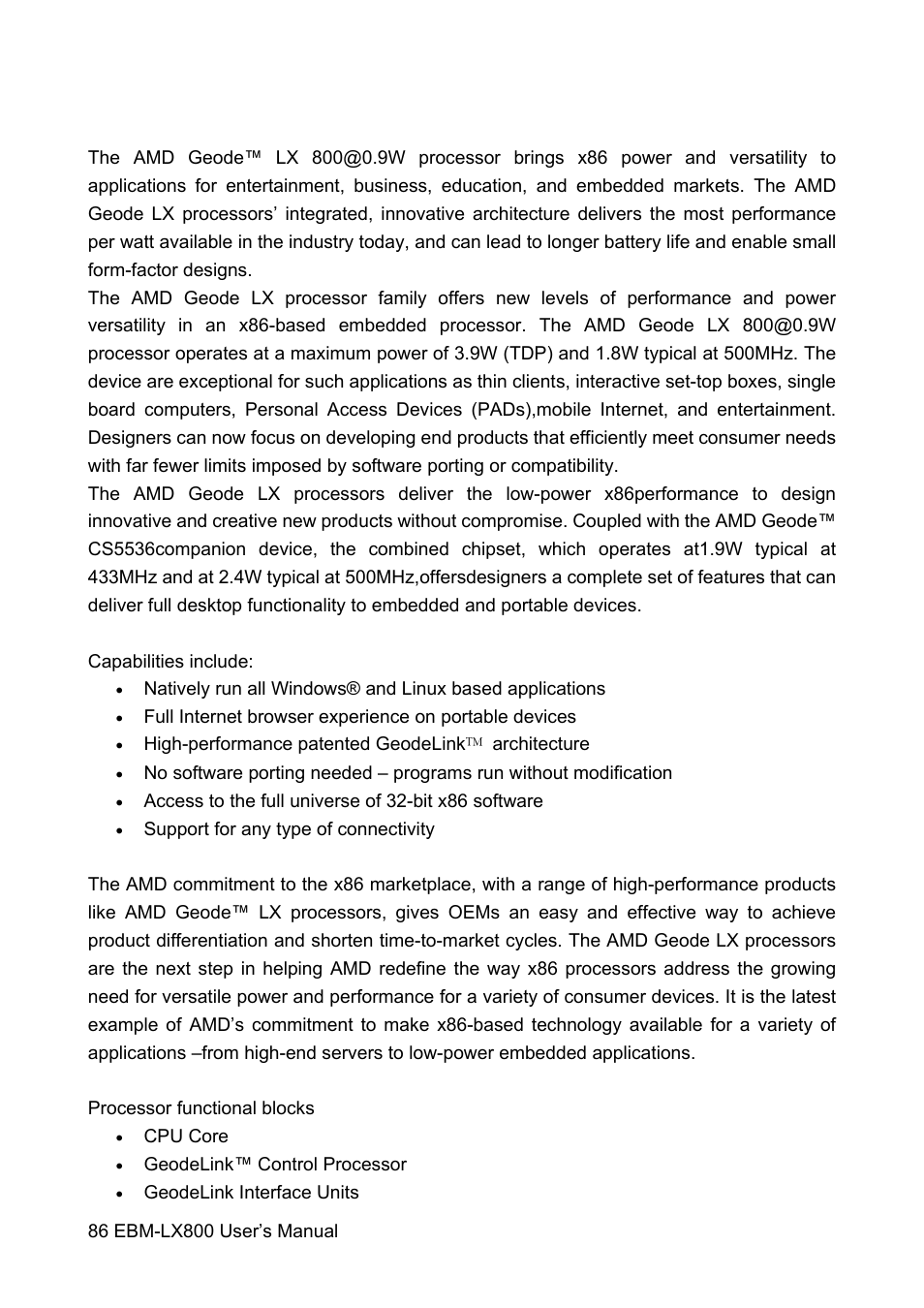 Avalue EBM-LX800 User Manual | Page 86 / 106