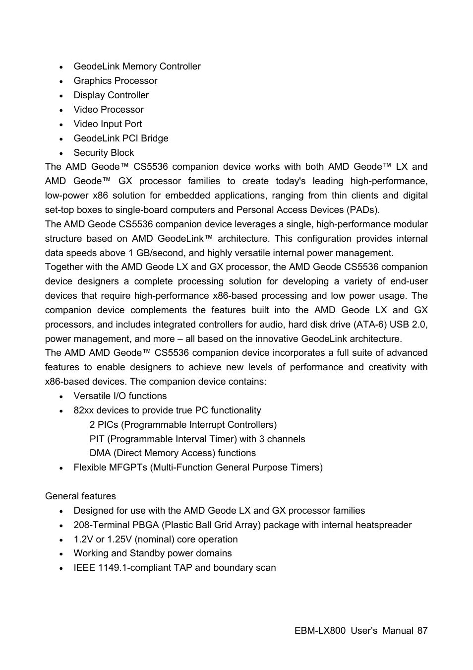 Avalue EBM-LX800 User Manual | Page 87 / 106