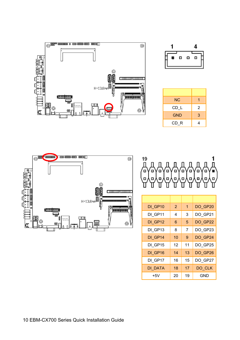 Avalue EBM-CX700 User Manual | Page 10 / 16