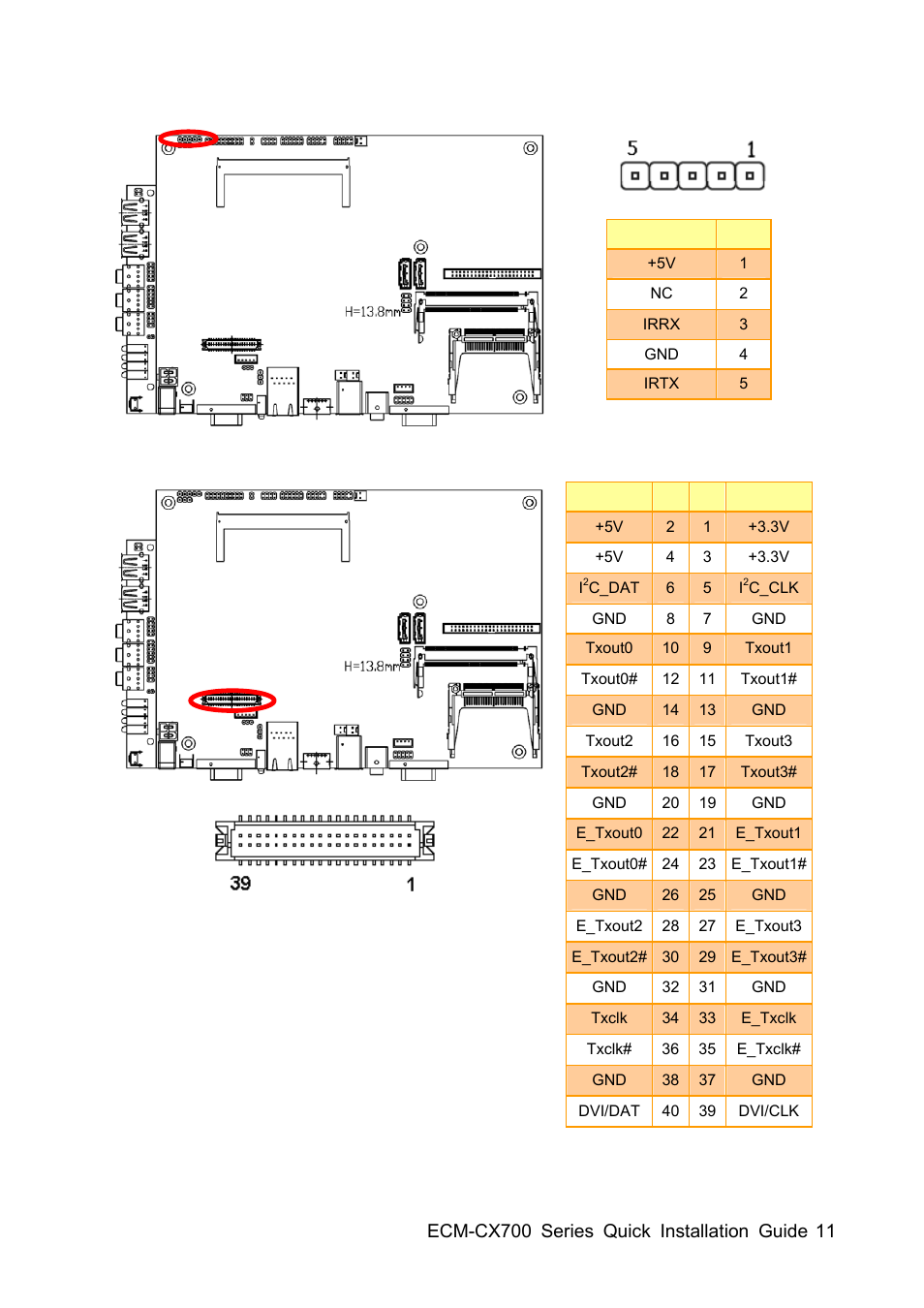 Avalue EBM-CX700 User Manual | Page 11 / 16