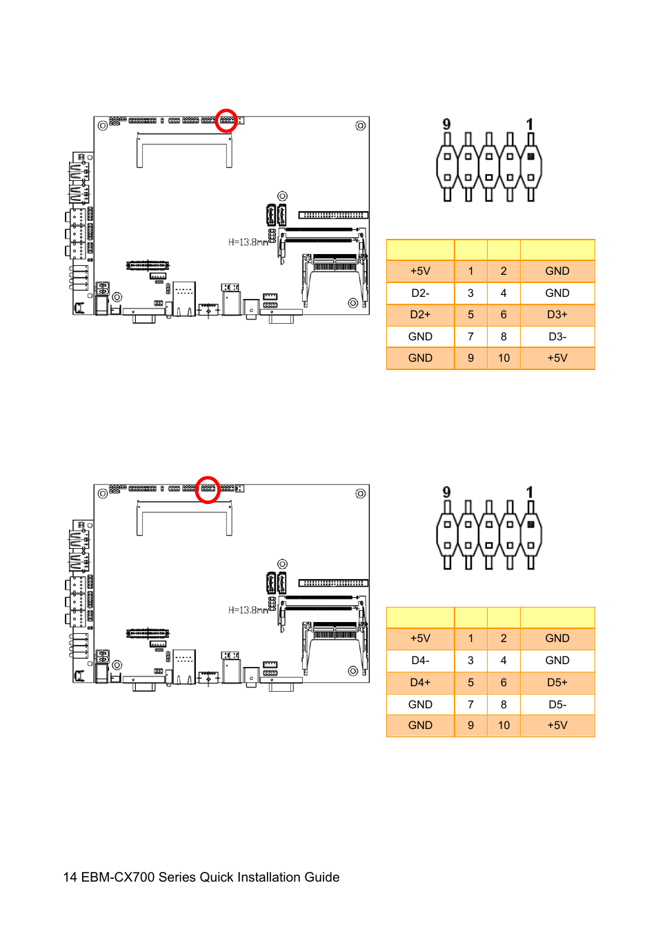 Avalue EBM-CX700 User Manual | Page 14 / 16
