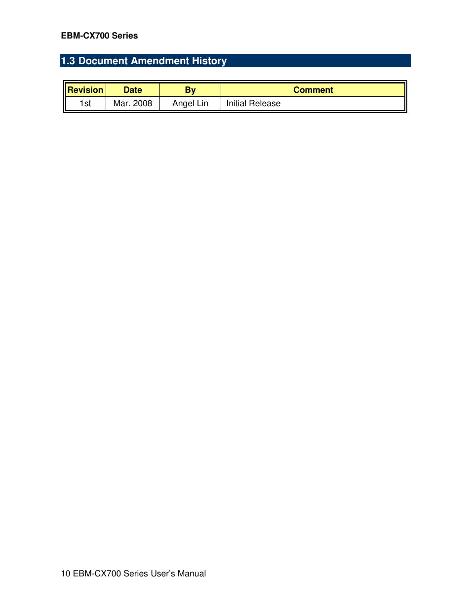 Avalue EBM-CX700 User Manual | Page 10 / 99