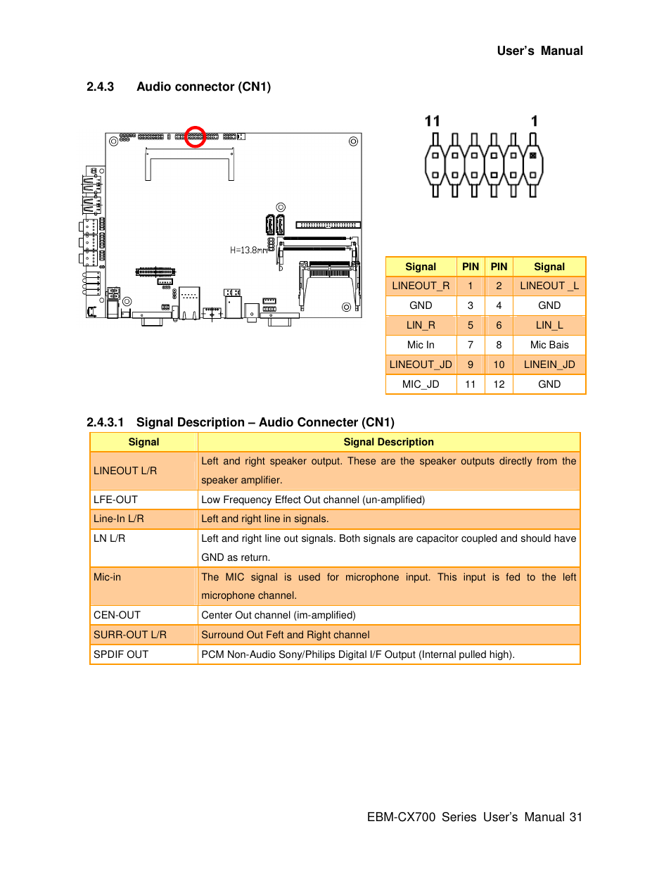 Avalue EBM-CX700 User Manual | Page 31 / 99