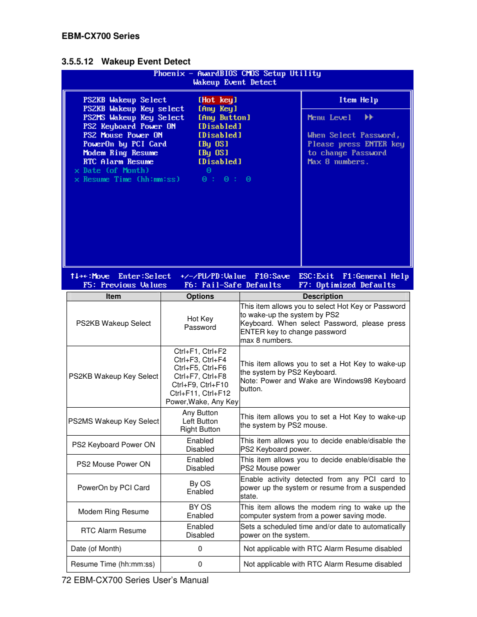 Avalue EBM-CX700 User Manual | Page 72 / 99