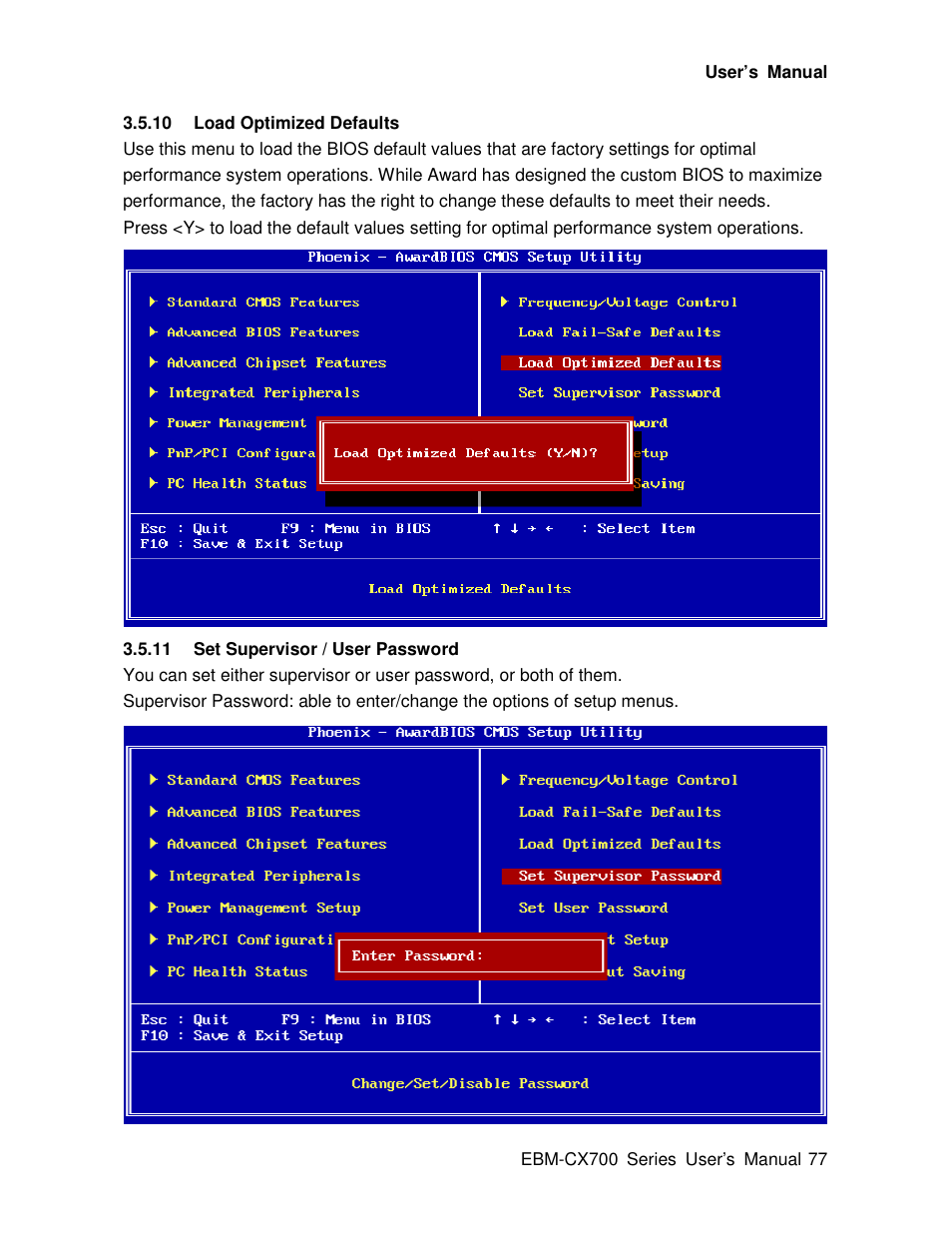 Avalue EBM-CX700 User Manual | Page 77 / 99
