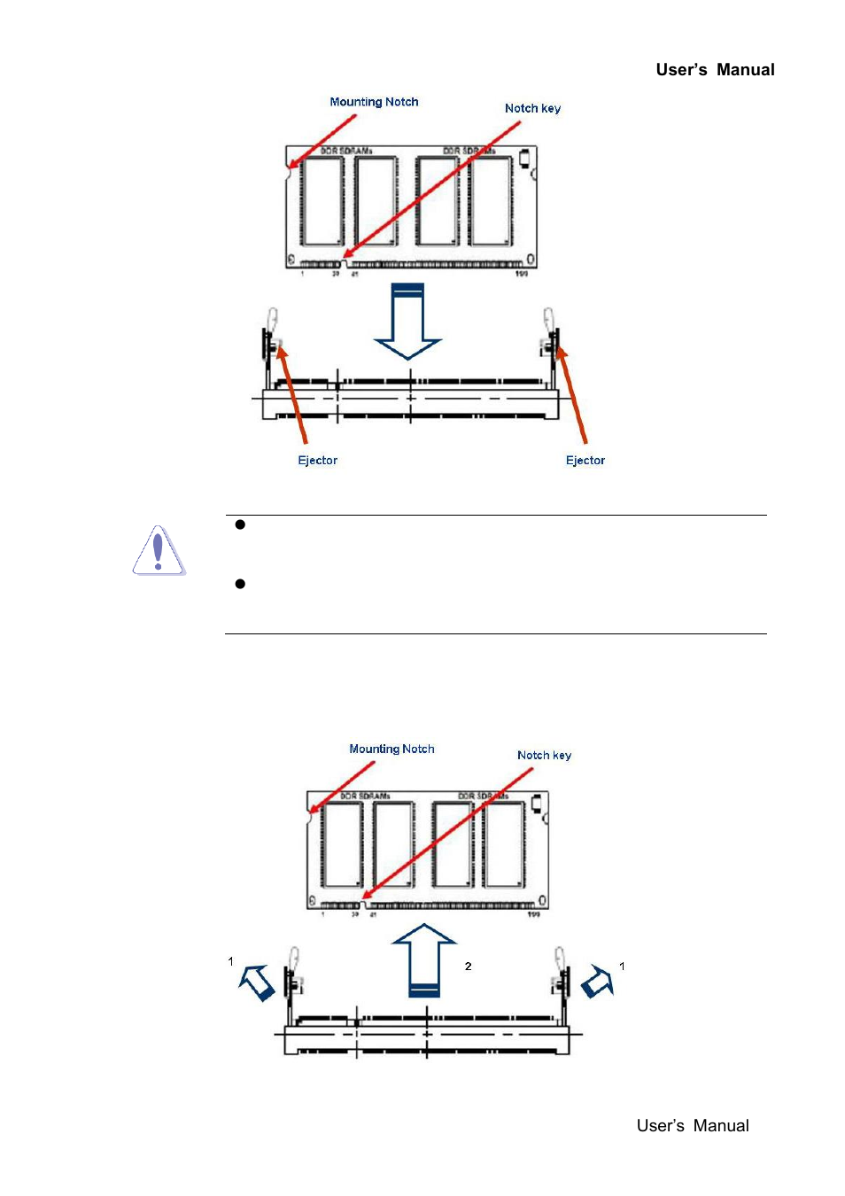 4 removing a ddr3 sodimm | Avalue EMX-Q87R User Manual | Page 27 / 77