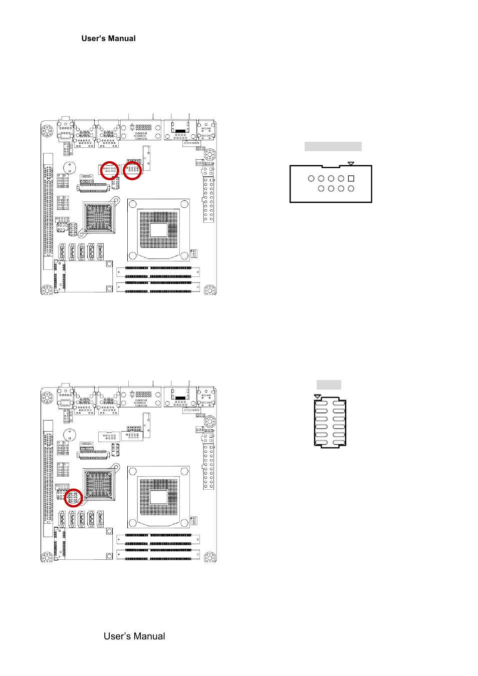 Serial port connectors (com2, com3), Gpio connector (jgpio), 9 serial port connectors (com2, com3) | 10 gpio connector (jgpio) | Avalue EMX-QM77 User Manual | Page 42 / 86