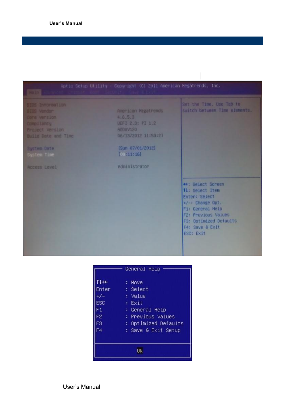 Bios setup, 4 bios setup | Avalue EMX-QM77 User Manual | Page 52 / 86