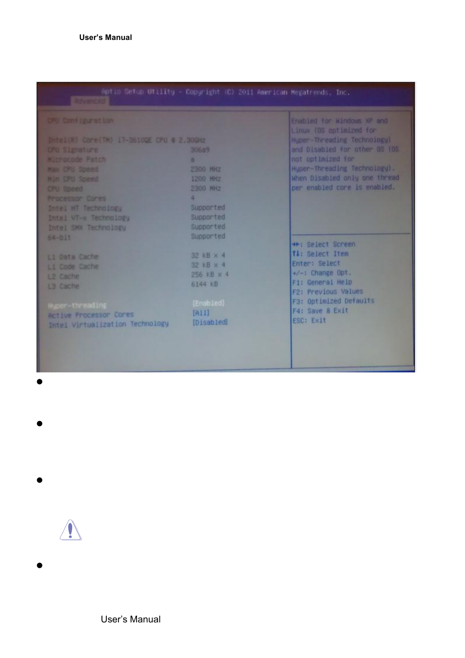 Cpu configuration | Avalue EMX-QM77 User Manual | Page 58 / 86