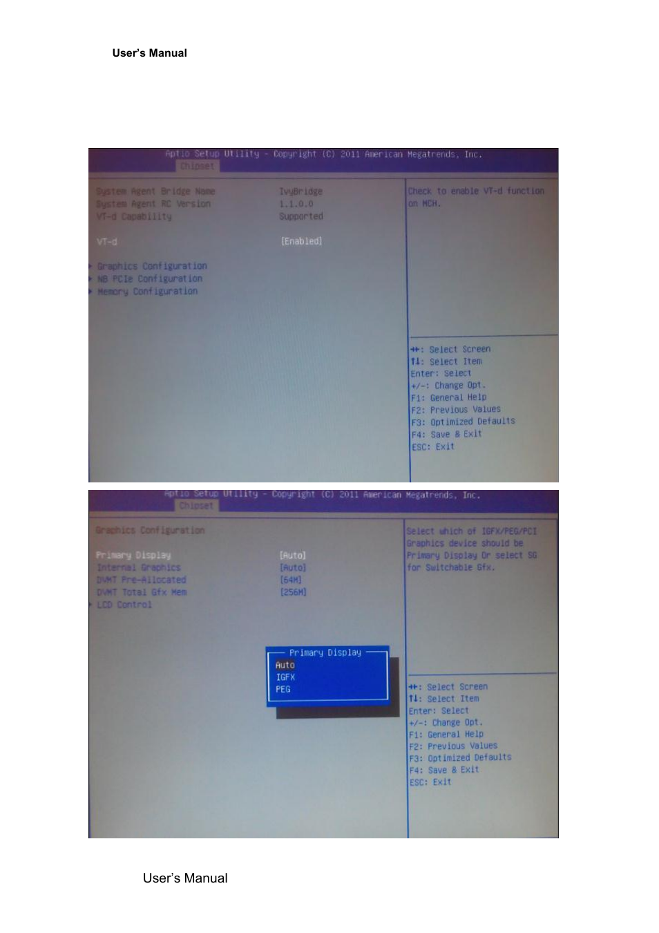 Chipset, System agent (sa) configuration | Avalue EMX-QM77 User Manual | Page 72 / 86