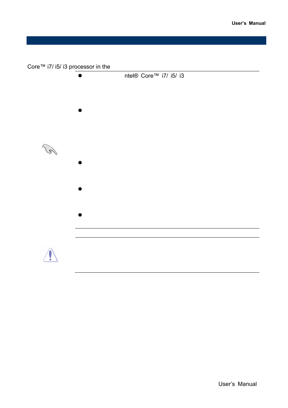 Central processing unit (cpu) | Avalue EMX-QM67 User Manual | Page 23 / 102