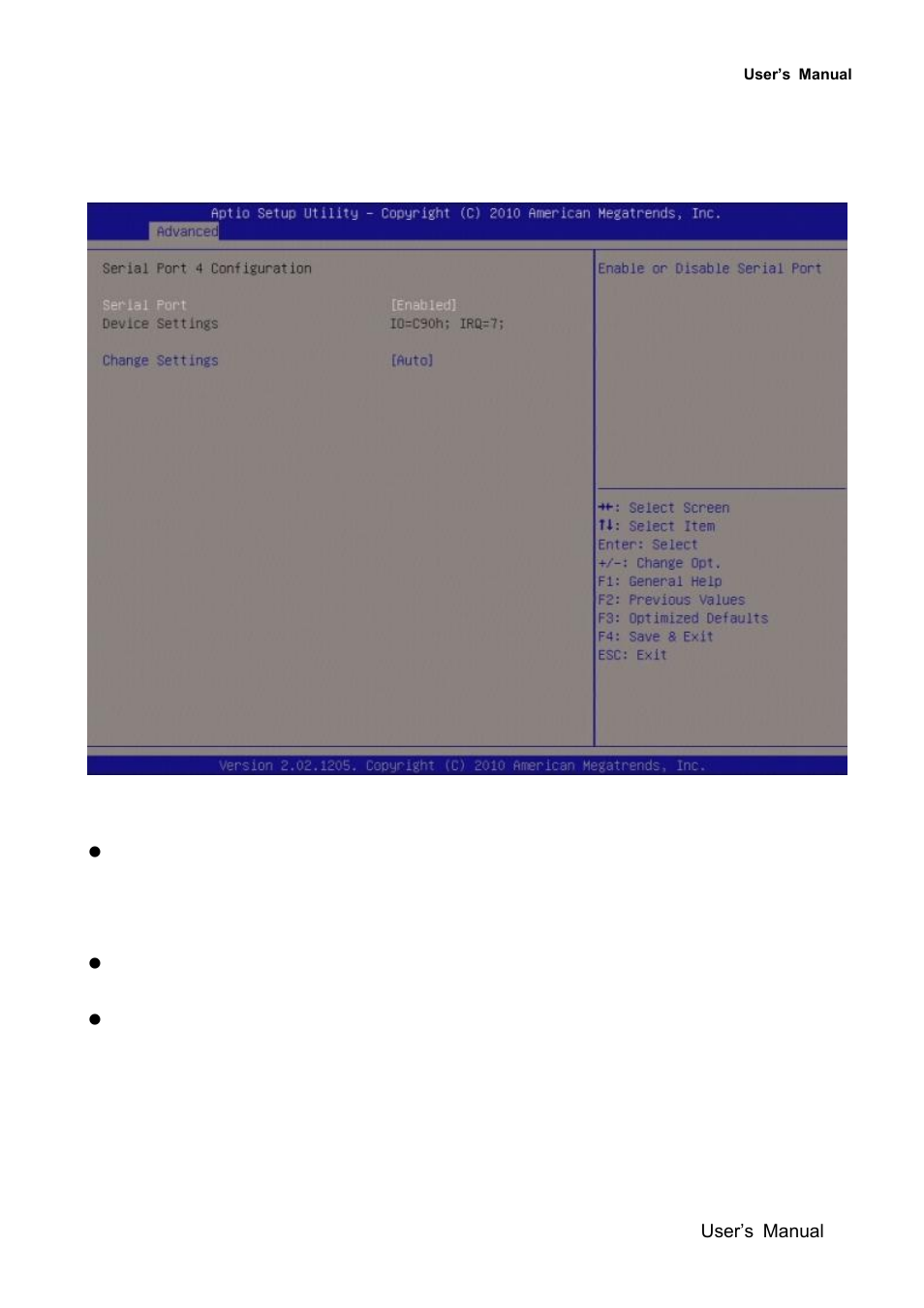 Serial port 3 configuration | Avalue EMX-QM67 User Manual | Page 73 / 102