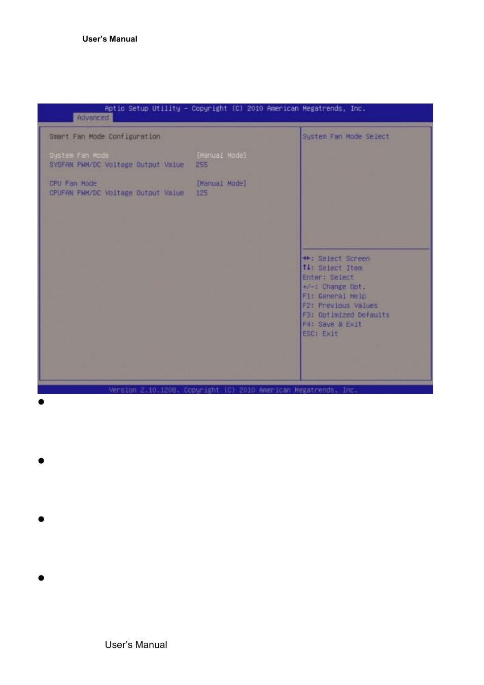 Smart fan mode configuration | Avalue EMX-QM67 User Manual | Page 74 / 102