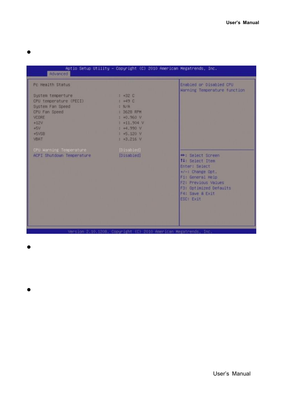 Hardware monitor | Avalue EMX-QM67 User Manual | Page 77 / 102