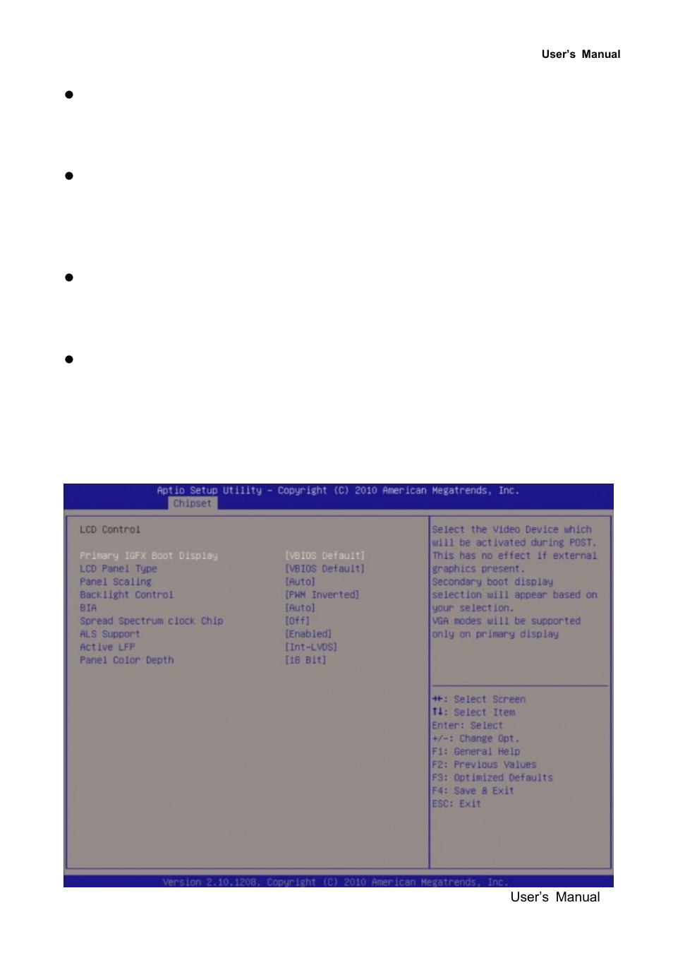 Lcd control | Avalue EMX-QM67 User Manual | Page 85 / 102