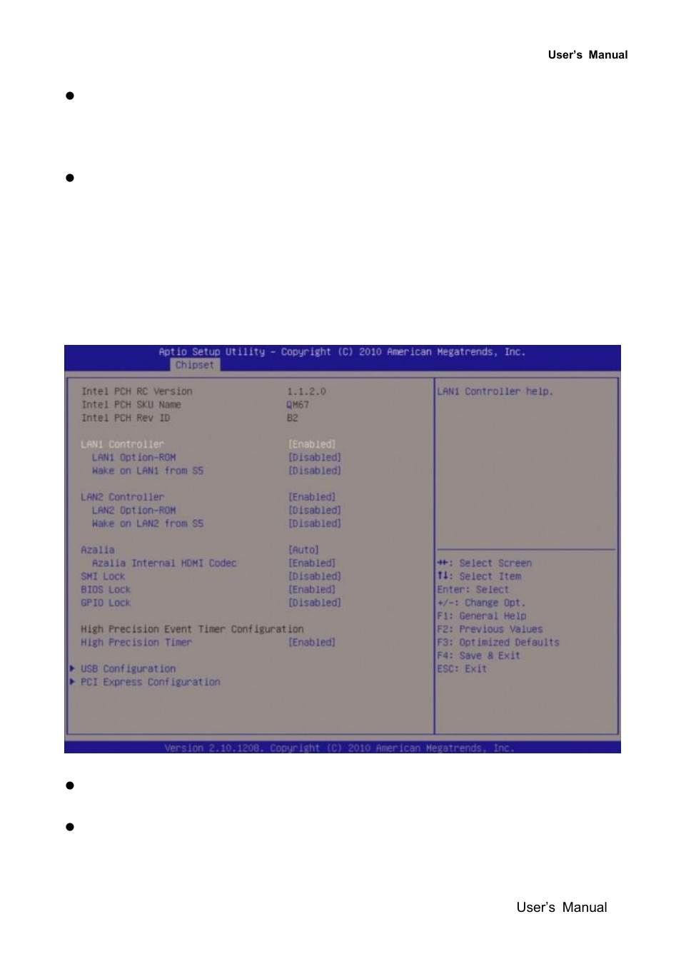 Pch-io configuration | Avalue EMX-QM67 User Manual | Page 93 / 102