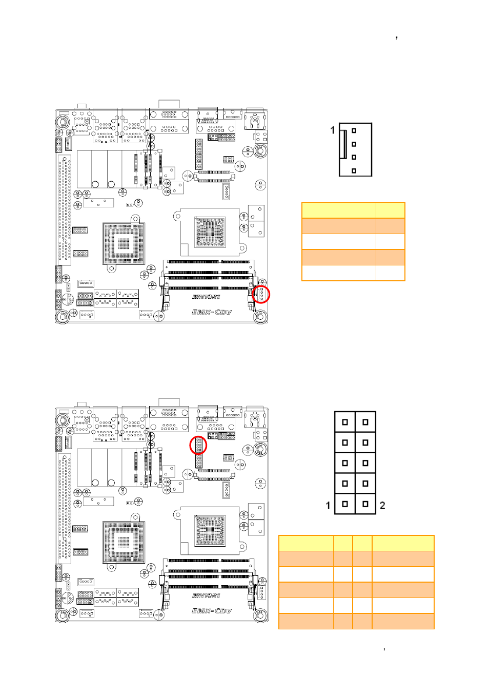 System fan connector (sys_fan), 7 serial port 3 connector (com3) | Avalue EMX-CDV User Manual | Page 27 / 62