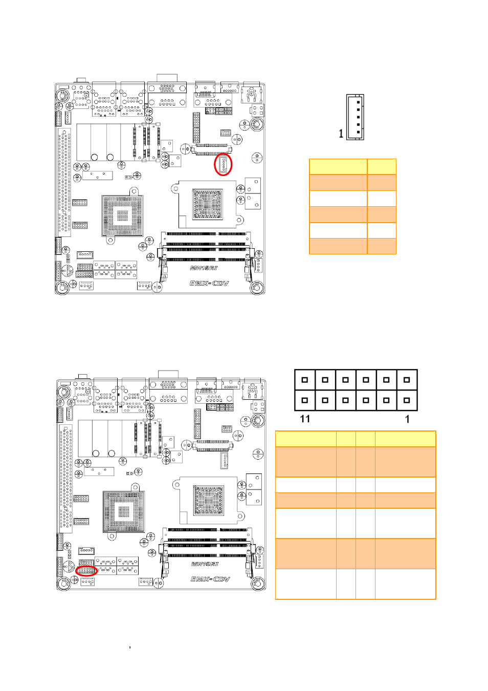 Lcd inverter connector (bkl_cn), 13 front panel connector (f_panel) | Avalue EMX-CDV User Manual | Page 30 / 62