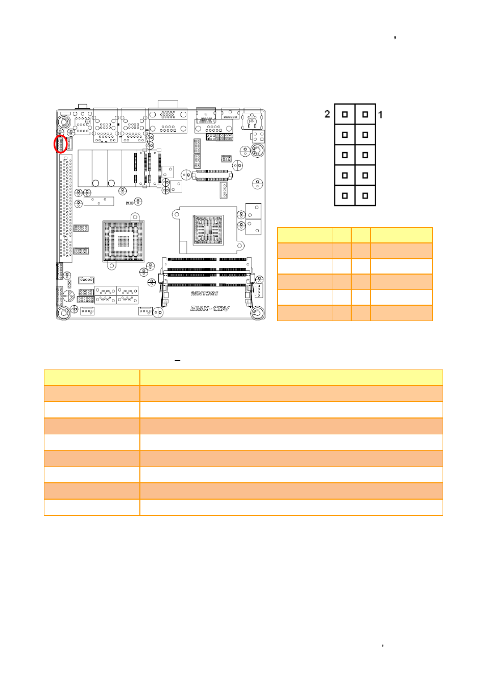 14 front panel audio connector (f_audio), Signal description, Audio connector (f_audio) | Avalue EMX-CDV User Manual | Page 31 / 62