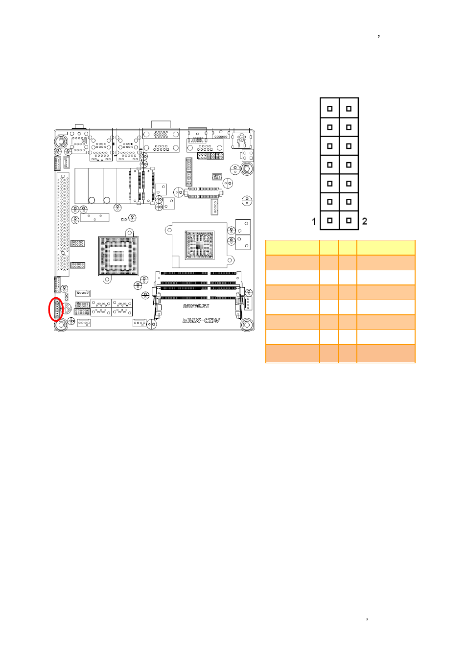 21 low pin count connector (lpc) | Avalue EMX-CDV User Manual | Page 35 / 62