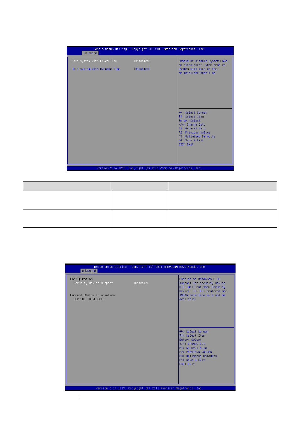 S5 rtc wake settings, Trusted computing | Avalue EMX-CDV User Manual | Page 44 / 62