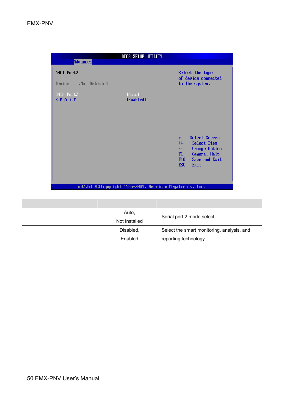 Avalue EMX-PNV User Manual | Page 50 / 71